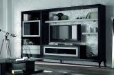 Mueble rústico para salón moderno